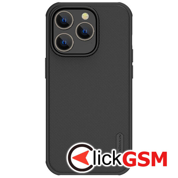 Husa Super Frosted negru Apple iPhone 16 fcs