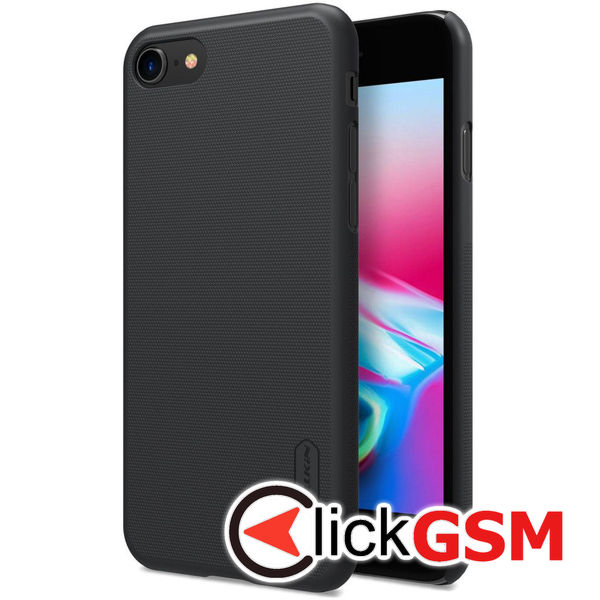 Husa Super Frosted negru Apple iPhone SE 2020 am1