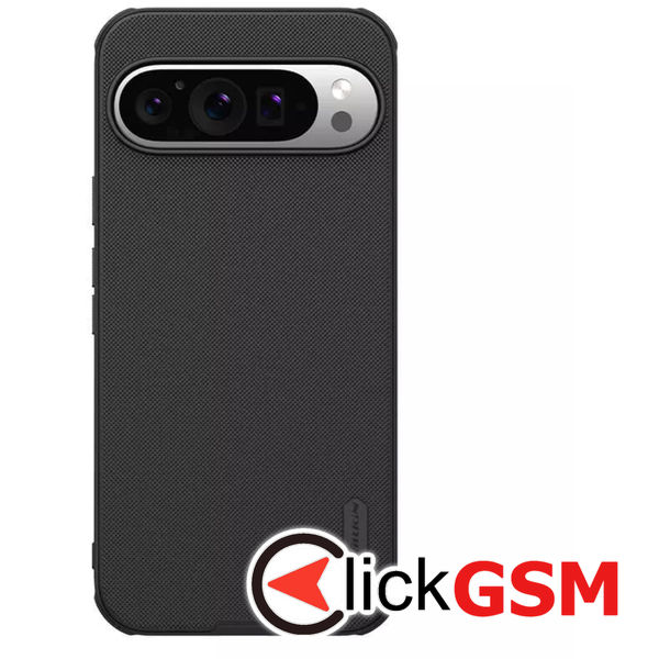 Husa Super Frosted negru Google Pixel 9 Pro XL ecu