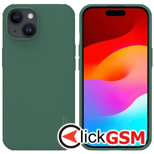 Husa Super Frosted Shield verde Apple iPhone 15 Plus 4gh