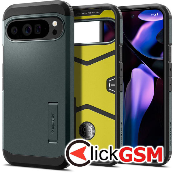 Husa Tough Armor verde Google Pixel 9 Pro XL gw0