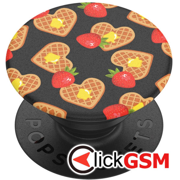 Popsockets  negru-rosu-portocaliu Universal 8or