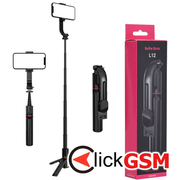 Selfie stick  negru Universal 6oa