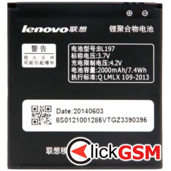 Fix Acumulator Lenovo A820t