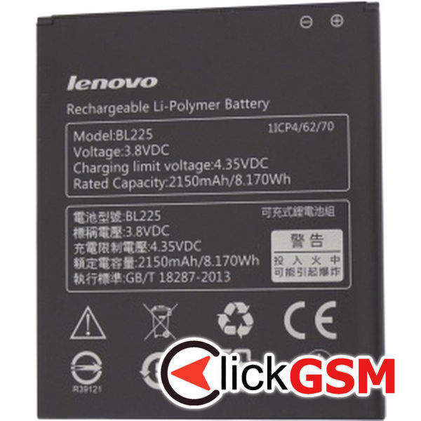 Fix Acumulator Lenovo A858