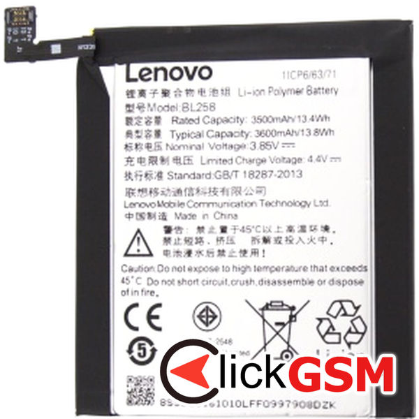 Fix Acumulator Lenovo Vibe X3