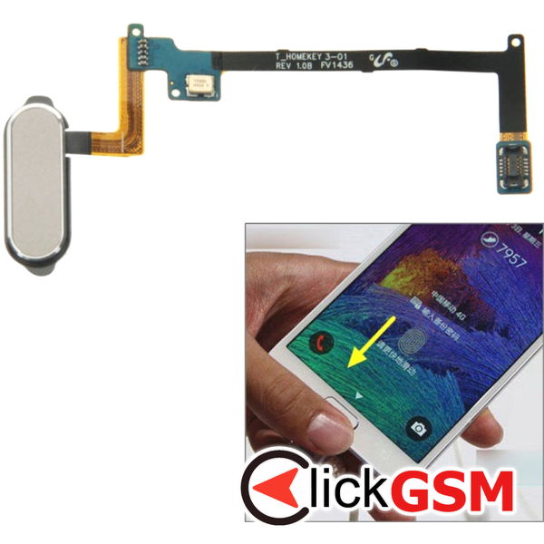 Fix Buton Home Samsung Galaxy Note 4