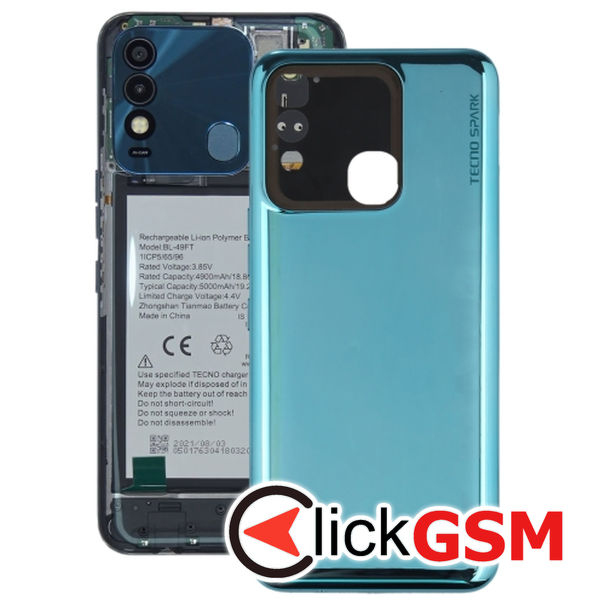 Fix Capac Spate Tecno Spark 8t