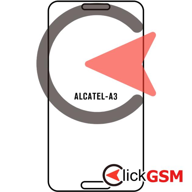 Folie Protectie Ecran High Transparency Alcatel A3 zs
