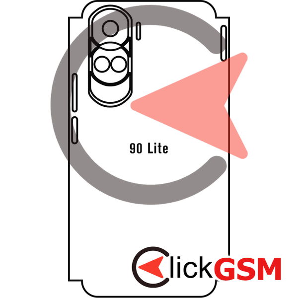 Folie All H1 Honor 90 Lite