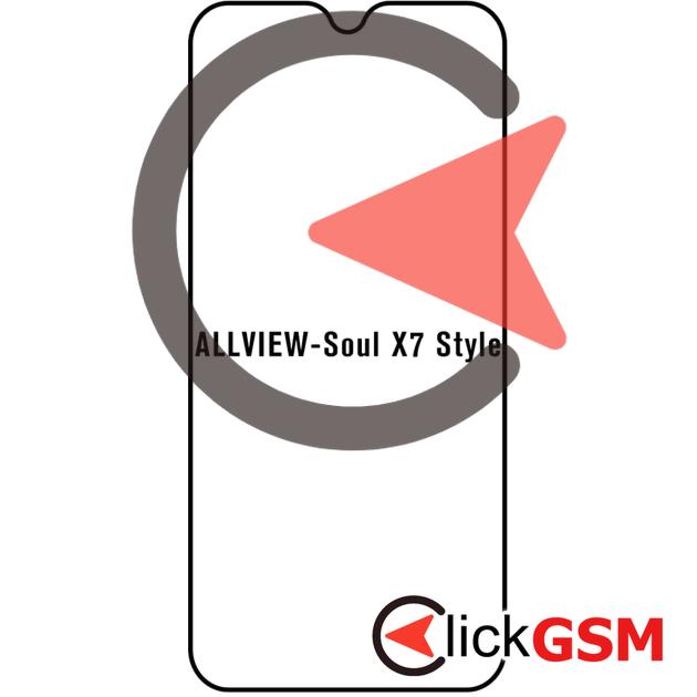 Folie Allview Soul X7 Style With Cover