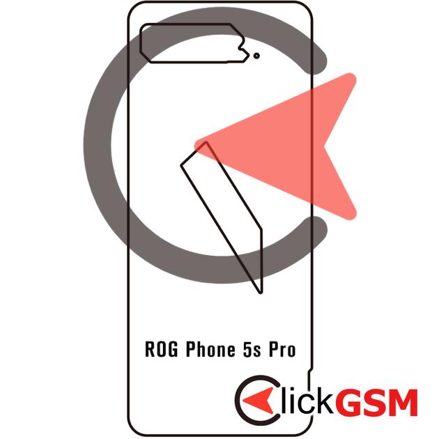 Folie Protectie Spate UV Silicon Asus ROG Phone 5s Pro 4m2