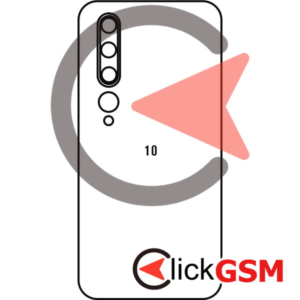 Folie Protectie Spate UV Silicon Xiaomi Mi 10