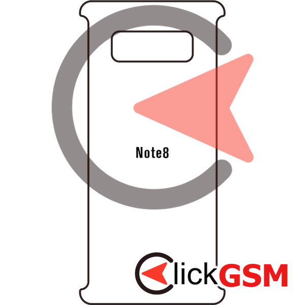 Folie Back B Samsung Galaxy Note8