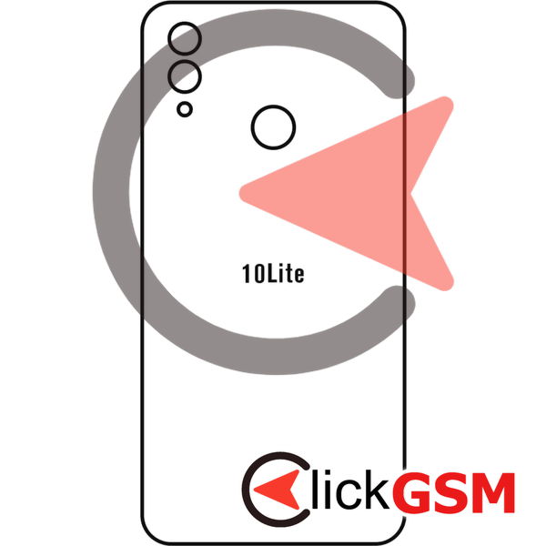 Folie Protectie Spate UV Silicon Honor 10 Lite