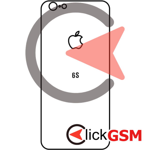 Folie Back Logo Apple Iphone 6s
