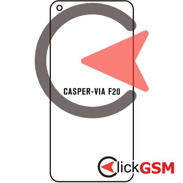 Folie Protectie Ecran UV Silicon Casper VIA F20 7h4