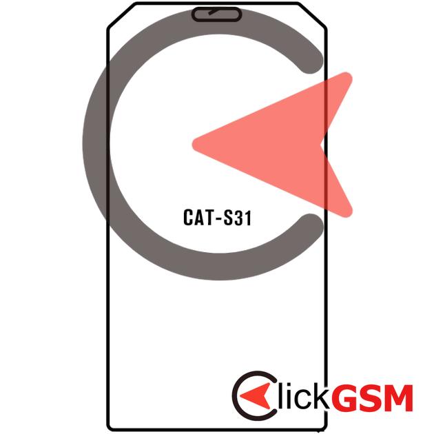 Folie Protectie Ecran High Transparency CAT S31 7m6