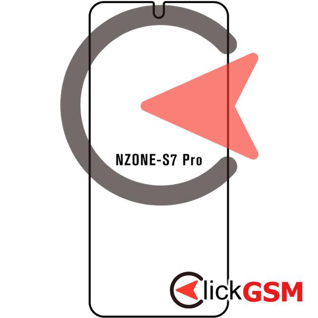 Folie Protectie Ecran UV Silicon China Mobile NZONE S7 Pro 5G 22r4