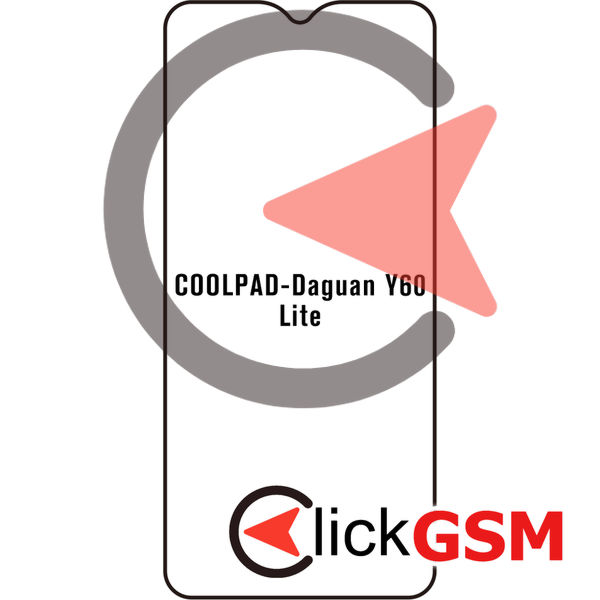 Folie Coolpad Daguan Y60 Lite Front 1