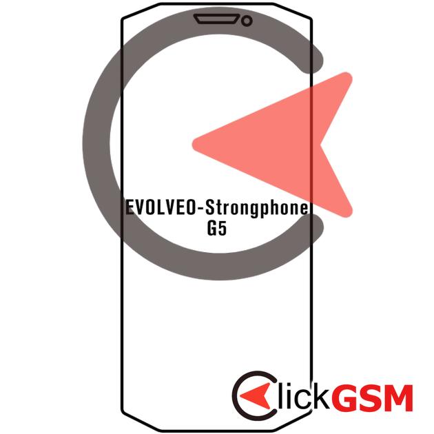 Folie Protectie Ecran High Transparency Evolveo Strongphone G5 9wh