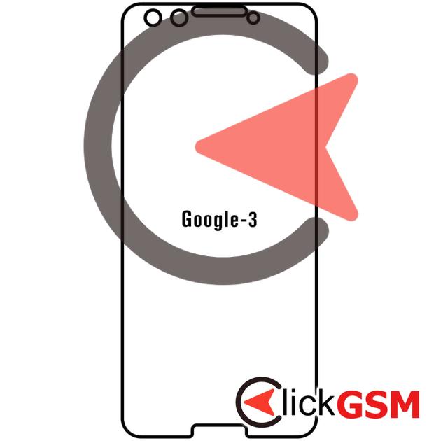 Folie Protectie Ecran High Transparency Google Pixel 3