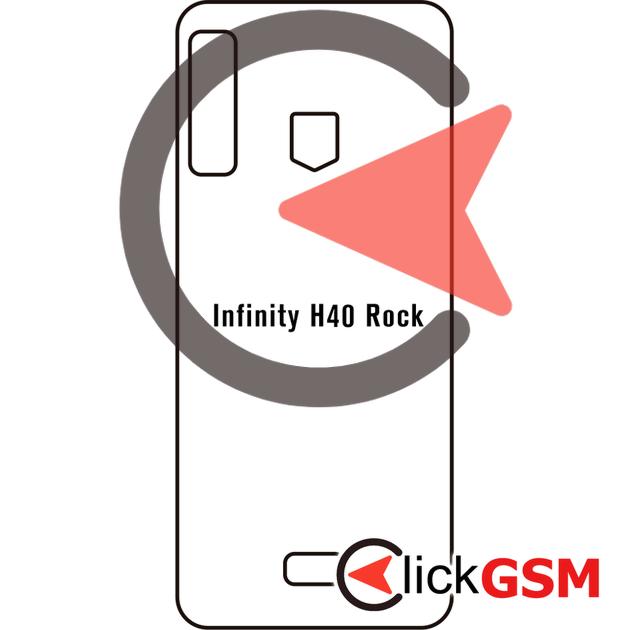 Folie Protectie Spate UV Silicon Hisense Infinity H40 Rock 26ny