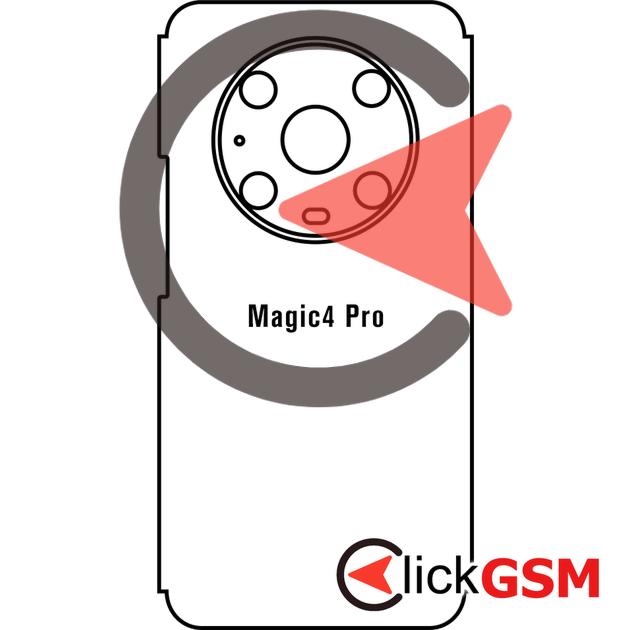 Folie Protectie Completa Spate UV Silicon Honor Magic4 Pro dqy