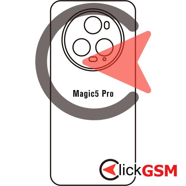 Folie Protectie Spate UV Silicon Honor Magic5 Pro