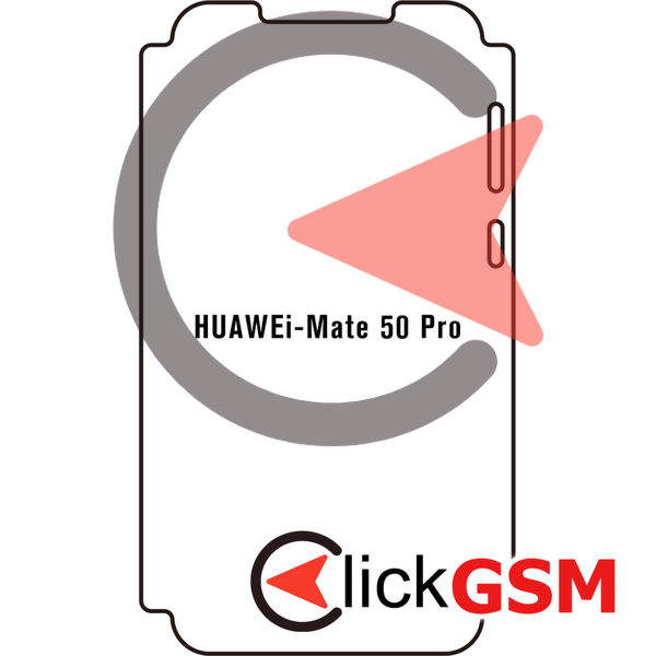 Folie Huawei Mate 50 Pro Front Half A