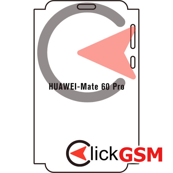 Folie Huawei Mate 60 Pro Front Half