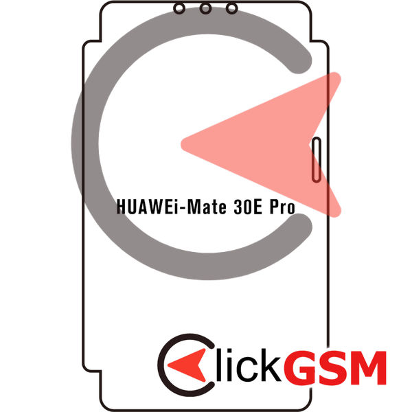 Folie Huawei Mate30e Pro Front Half A