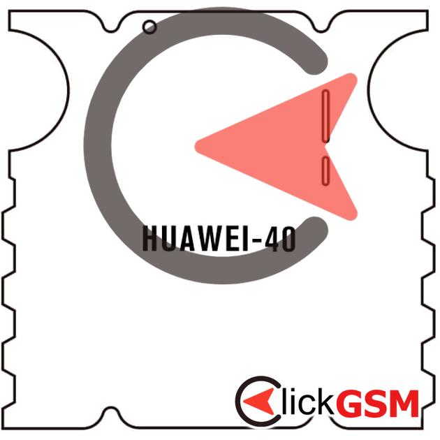 Folie Protectie Completa Spate UV Silicon Huawei Mate 40