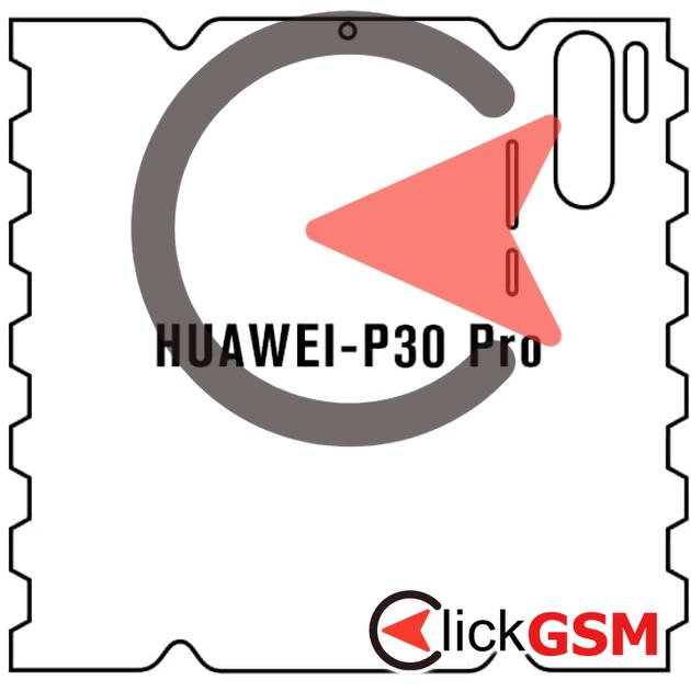 Folie Protectie Completa Spate Skin Matte Huawei P30 Pro