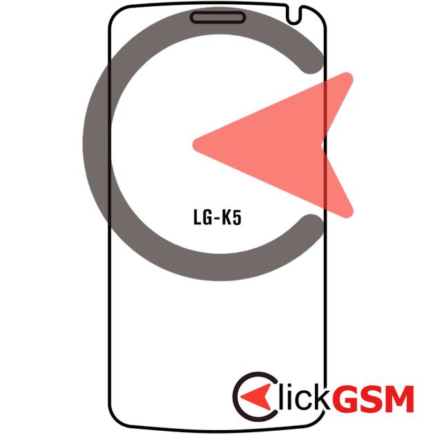 Folie Protectie Ecran High Transparency LG K5 pkk
