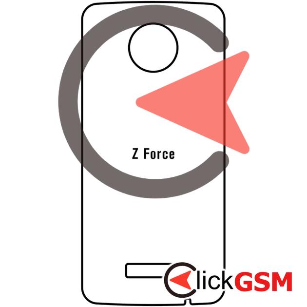 Folie Protectie Spate Skin Glitter Motorola Moto Z Force v26