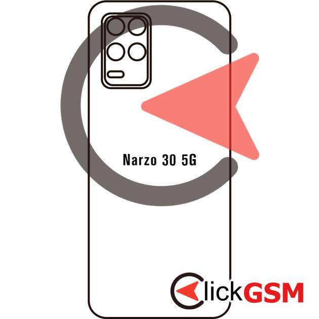 Folie Protectie Spate UV Silicon Realme Narzo 30 5G