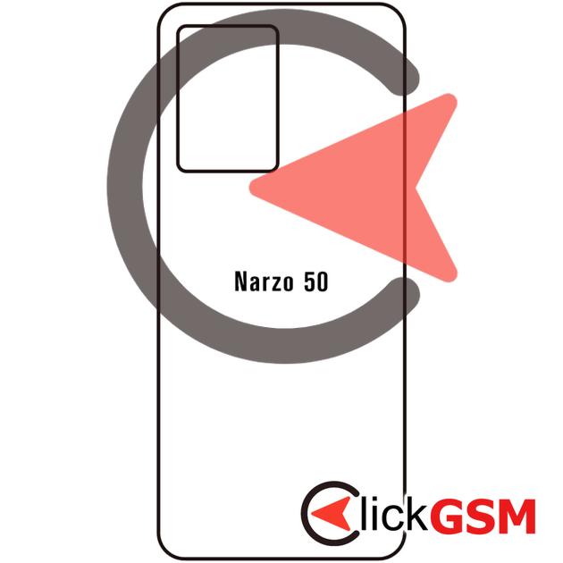 Folie Protectie Spate UV Silicon Realme Narzo 50 5G 1793