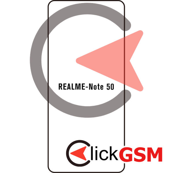 Folie Realme Note 50 With Cover