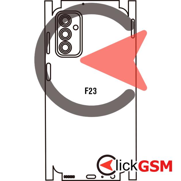 Folie Protectie Completa Spate UV Silicon Samsung Galaxy F23 5G