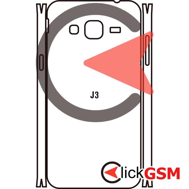 Folie Samsung Galaxy J3 2016 J320 Half