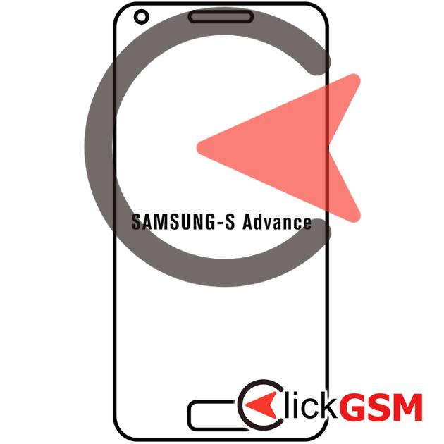 Folie Samsung Galaxy S Advance With Cover