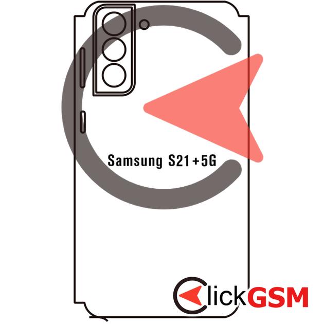 Folie Protectie Completa Spate Galaxy S21+ 5G