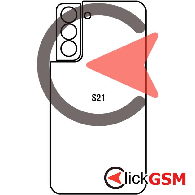 Folie Protectie Spate Skin Matte Samsung Galaxy S21 5G