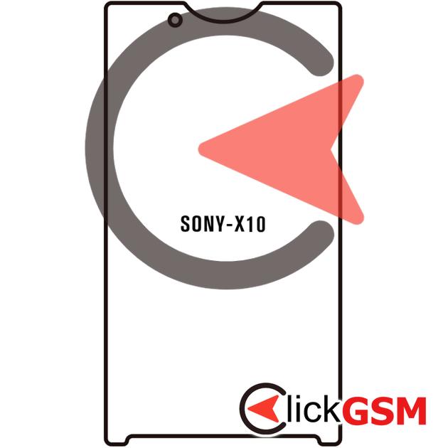 Folie Protectie Ecran High Transparency Sony Xperia X10 1fg1