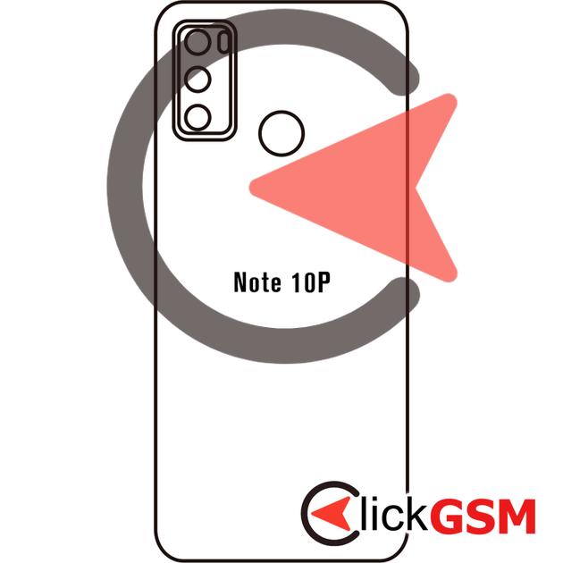 Folie Protectie Spate Skin Glitter Ulefone Note 10P 1jzr