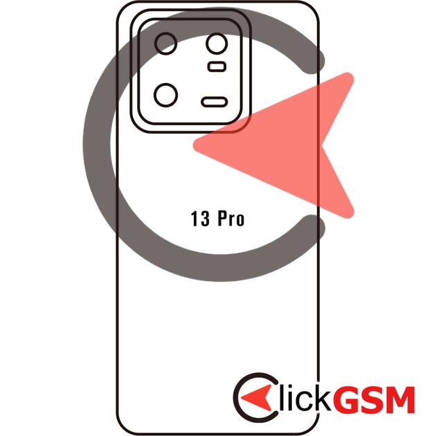 Folie Protectie Spate Skin Glitter Xiaomi 13 Pro