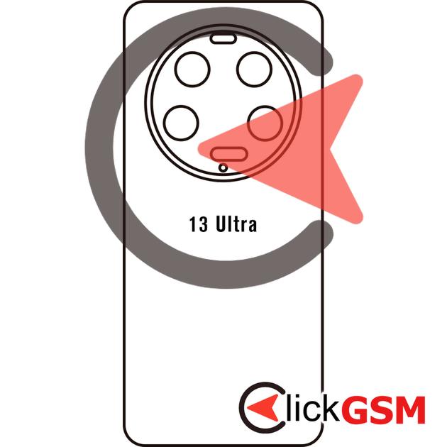 Folie Protectie Spate Skin Carbon Xiaomi 13 Ultra 35w4