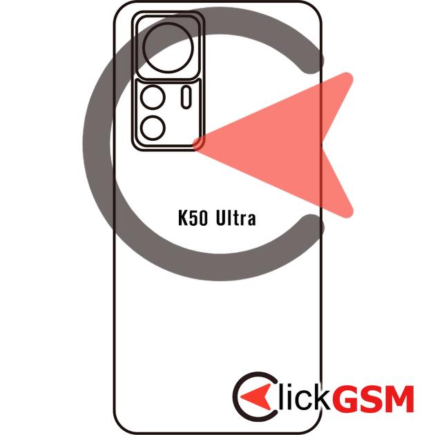 Folie Protectie Spate Skin Glitter Xiaomi Redmi K50 Ultra 2vnu