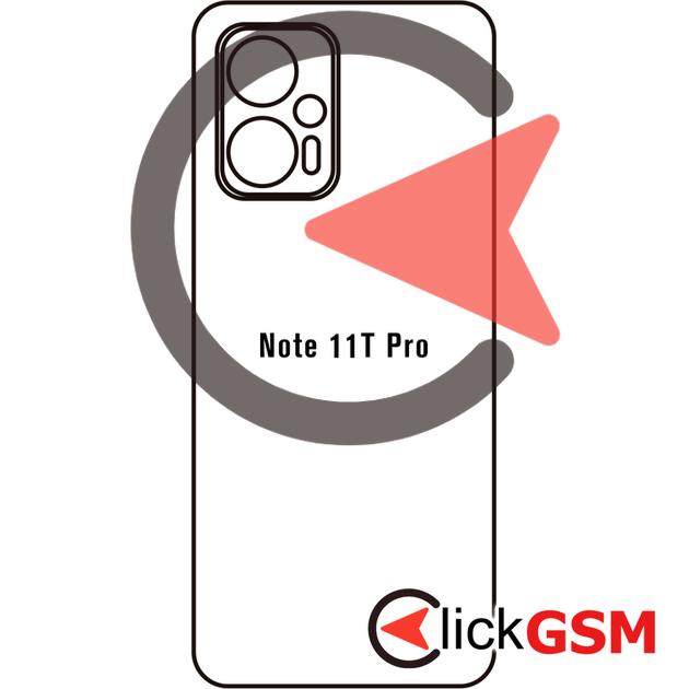 Folie Protectie Spate UV Silicon Xiaomi Redmi Note 11T Pro